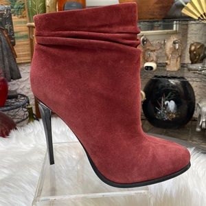 🧡🧡ALDO RUST COLOR RUCHED ANKLE BOOTIES🧡🧡